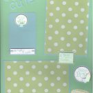 "So Cute Baby Boy"-Premade Scrapbook Page -8 1/2 x 11"  Layout