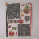 "Trick or Treat Boo Frog"-Premade Scrapbook Page -8 1/2 x 11"  Layout