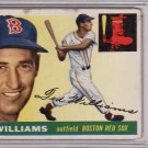 Ted Williams 1955 Topps #2 Baseball Card Graded PSA 3 VG