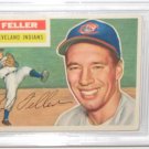 Bob Feller 1956 Topps #200 Baseball Card BVG 6 EX-MT