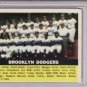 Dodgers Team Card 1956 Topps #166 PSA 5 EX