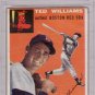 Ted Williams 1954 Topps #1 Baseball Card PSA 3 VG