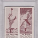 Hank Greenberg 1941 Double Play #85-86 PSA 4 VG-EX