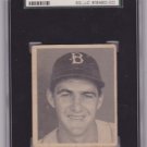 Rex Barney 1948 Bowman #41 Baseball Card SGC 40 VG 3