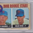 Nolan Ryan 1968 Topps #177 Rookie Card BVG 3.5 VG+