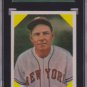 Mel Ott 1960 Fleer #36 Baseball Card SGC 88 NM/MT 8