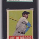Joe DiMaggio 1948 - 1949 Leaf #1 Baseball Card Graded SGC 60 EXCELLENT (EX) 5