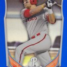 Rhys Hoskins 2014 Bowman Chrome Draft Pick Blue Refractor 333/399 CDP122
