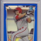 Rhys Hoskins 2014 Bowman Chrome Draft Pick Blue Refractor 019/399 CDP122 PSA 10 GEM MINT