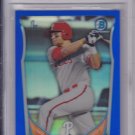 Rhys Hoskins 2014 Bowman Chrome Blue Refractor 260/399 CDP122 BGS 9.5 GEM MINT ROOKIE CARD