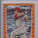 Rhys Hoskins 2014 Bowman Orange Ice 3/25 DP122 ROOKIE CARD PSA 10 GEM MINT