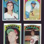 1972 Topps Baseball Cards - Lot of 50 Different including HOF & Semi-Stars