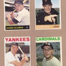 1964 Topps Baseball Cards - Lot of 100 Different including Killebrew and Perry