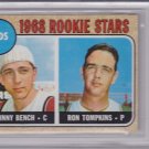 Johnny Bench 1968 Topps #247 Rookie Card Graded BVG 8 NM-MT