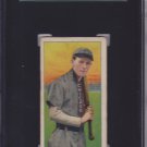 Johnny Evers (with Bat, Chicago) 1909 T206 Polar Bear Baseball Card SGC 50 VG/EX
