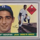 Sandy Koufax 1955 Topps #123 Rookie Card PSA 6 EXCELLENT - MINT (EX-MT) Condition