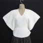 Vintage Cotton 60s Boho Hippie Angel Top Small