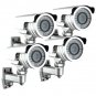 (4) 1/3" Sony Color CCD Vari-focal Night Vision Surveillance Security 560TVL High Def IR Camera