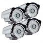 (4) 1/3" Sony Color CCD Wide Angle Night Vision Surveillance Security 560TVL High Def IR Camera