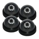 (4) 1/3" SONY COLOR CCD SURVEILLANCE IR DOME CAMERA