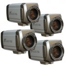 4 of 1/4" SONY CCD 27X ZOOM CAMERAS SCREEN MENU RS-485