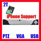 8 CH H.264 Surveillance Security CCTV DVR System 2TB HD