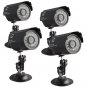 (4) 1/4" SONY CCD WATERPROOF IR SECURITY CAMERA