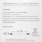 (10) 1 PORT PASSIVE CCTV CAMERA VIDEO BALUN TRANSCEIVER