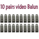 20 COAX CAT5 TO CAMERA CCTV BNC VIDEO BALUN TRANSCIEVER