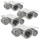 (4) 1/3" SONY CCD AIRPLANE STYLE CAMERA 328FT IR
