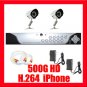 4 CH DVR + 2 Sony CCD Complete Surveillance System