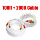 PACK OF 2 VIDEO CCTV SURVEILLANCE SECURITY SYSTEM CABLE
