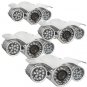 (4) 1/3" SONY CCD CAMERA 328FT IR Strong Night Vision