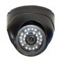 COMPLETE 6 CAMERA SURVEILLANCE SECURITY SYSTEM BLK DOME
