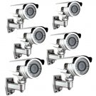 (6) 1/3" SONY CCD OUTDOOR SURVEILLAN​CE SECURITY CAMERA