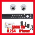 2 indoor camera complete security system--GW2404SVA1