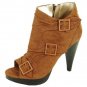 *Buckle Up* Open Toe Bootie