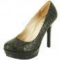 *Refine* Snake Skin Textured Platform