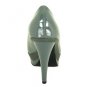 *Marcela* Platform with Pinstripe Feature