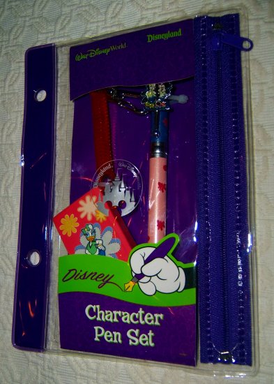 Walt Disney World Minnie & Daisy Character Pen Set ~ NEW