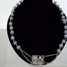 Item number 027: Gray cat eye necklace