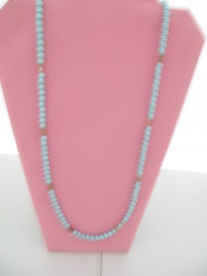 Item number: 024 Light Blue Necklace