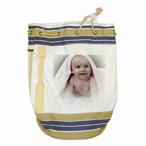 Custom print beach bag