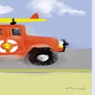 Beach Patrol Bookmark