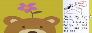 Bear Bookmark