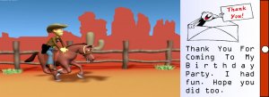Cowboy Bookmark