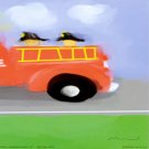 Fire Truck Bookmark