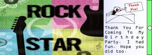 Rock Star Bookmark