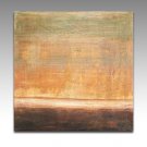 Wherever we go ( Marco Sivieri, oil abstract painting on canvas, 11.7" x 11.7" x 0.7" 2009)