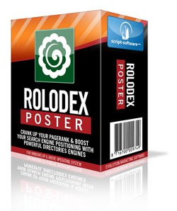 Rolodex Poster "Automate Your Backlink Building With Rolodex Poster"